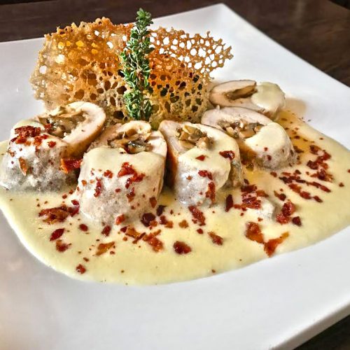 Hähnchenbrustfilet Röllchen